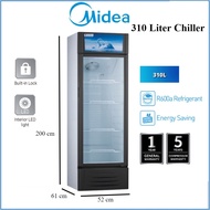Midea 310L Showcase Display Chiller MDRZ432FGG30