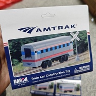 Building Blocks Compatible Lego Model Amtrak Train Assembly 2026 New Building Blocks American Train 