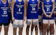 香港隊Hong Kong China 雙面練習波衫