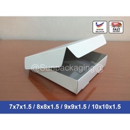 [25/50PCS] Pizza Box | Food Box | Kuih Lapis Box / 7x7x1.5 / 8x8x1.5 / 9x9x1.5 / 10x10x1.5
