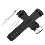 【Ready Stock】Watch Band Strap Replacement for Casio G Shock DW-6900 Rubber Silicone Watchband Ear Batch Needle