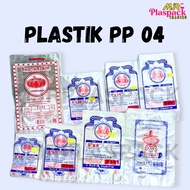 PLASTIC BAG PLASTIC FOOD PACKAGING PLASTIK TRANSPARENT PP 04 CAP KETAM