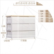 。Si Cabinet Material Three-Layer Drawer Storage Plastic Bed Silk Cabinet Household Multi-Layer Locke