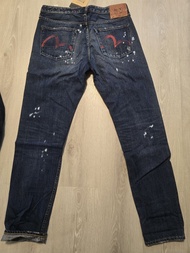 EVISU NO.1 (型號EVI-008)特別版日本製牛仔褲 32x34