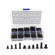 M2 M2.5 M3 KM Screw Flat Head Phillips Screw for Repair Computer Electronics Laptop Screw Kit Home S