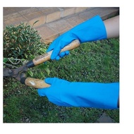 Blue Rubber Gloves | 3m Scotch Brite Outdoor Glove