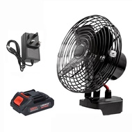 [ship from malaysia] 2988VF Kipas Camping Mini Bateri Tahan Lama 8 Inch Portable Camping Fan 3000mah