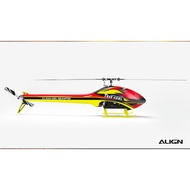 Canopy Scale 450L Speed Fuselage – Red & YellowAlign HF4506 Helicopter Equipment Rc