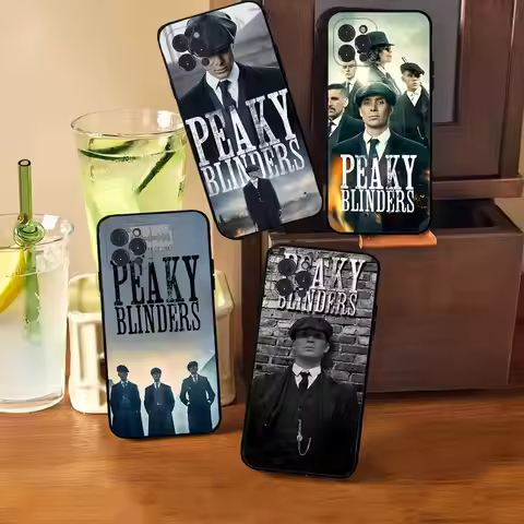 Movie P-Peakys-B-Blinders For IPhone 17 16 15 14 13 12 11 Pro Max 13 17Air Shockproof Soft Phone Cas