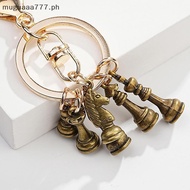 guaaa Fashion Chess Keychain Chessboard Chess Car Keychain .