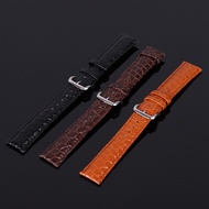 12-24mm Quick Release Retro Leather Watch Band Wrist Strap For Fossil Watch