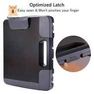 [luxiang.vn] 1pc Portable Clipboard Plastic Storage Clipboard Clipboard Box