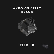 [ TECHINEER ] AKKO CS Jelly Black Linear Mechanical Mx Keyboard Switch