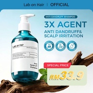 Lab On Hair Anti Dandruff Shampoo, Hair Care Syampu Rawatan Rambut 300ML