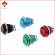 [WY3] 1Pc Momentary Push Button Switch 16mm Waterproof Mount Button Switch [MY]