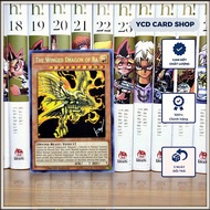 Genuine yugioh card The Winged Dragon Of RA – Prismatic Secret Rare