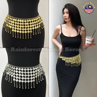 JA2367 🇲🇾 Tali Pinggang Besi DIY Bidayuh Iban Costume Accessories Metal Belt for Borneo Festival