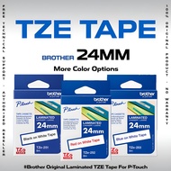 Brother 24mm Genuine Laminated TZe Label Tape For PT-D610BT PT-P710BT PT-P750W PT-P900W PT-E560BTVP