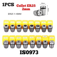 1pcs collet er25 2mm spring collet chuck not collet er32 oz25