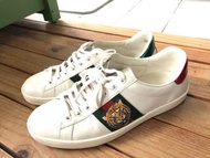 二手正品✌🏻gucci 男生 小白鞋 老虎 new ace