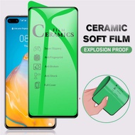 Full Cover Soft Ceramics Tempered Glass for Huawei Mate 20 P30 Lite Nova 3i 5T 7i Y9s Screen Protector Film