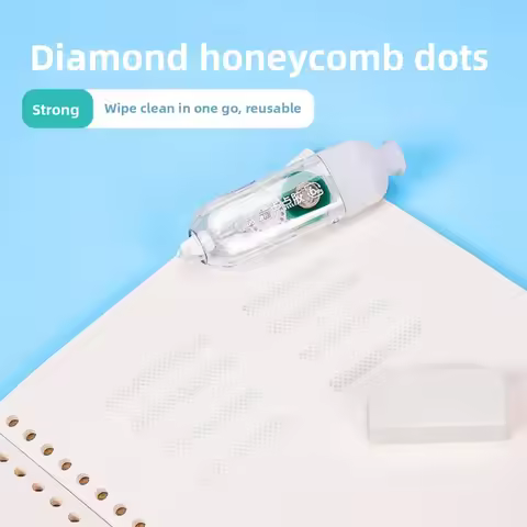 Press Type Dot Glue Tape Large Capacity Pen-shape Double Sided Adhesive Tape DIY Scrapbooking Glue T