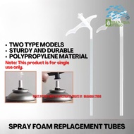 AQUASCAPE Spray Foam Replacement Tubes, Spray Foam Nozzles, Gap Filling Insulating Foam Spray, Repla