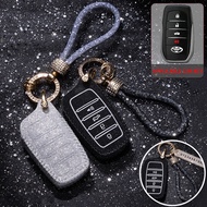 Cover Kunci TOYOTA Hilux Fortuner GR Sport Leather Key Cover Case Accessories