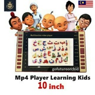 FULL HD MP4 10 INCH VIDEO PLAYER32gb 999+videos( ISLAMIC LEARNING KIDS MP4 QURAN