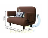 包送貨Delivery included  #三人折疊沙發 #梳化床 #Sofa bed #伸縮布藝床 #小型家用折疊床 #Folding sofa  C 21022 C