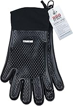BBQ Butler Heat Resistant Oven Gloves - Silicone Oven Mitts - Heat Resistant Gloves - Baking Gloves 