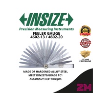 INSIZE Feeler Gauge 4602-13 / 4602-20 (0.05-1.00mm) 💥Ready Stock💥