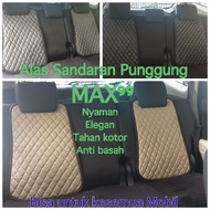 Max99 Diamond Backrest Car Seat Backrest Base Diamond Pattern Leather Car Seat Back Mat Smua