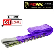 Provios Webbing Sling  1 Ton x 3 Meter Belt Heavy Duty / Tali Angkat