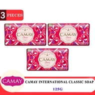3X CAMAY International Classic Soap 125g (3 Packs)