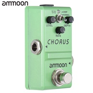 Ammoon Nano Series กีตาร์ผลเหยียบอนาล็อกนักร้องทรูบายพาสอลูมิเนียมอัลลอยด์ร่างกาย