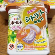 新款 日本 洗衣球 P&amp;G 4D 洗衣膠囊 洗衣膠球 日本原裝 ARIEL GEL BALL 碳酸機能 柑橘馬鞭草 橘色
