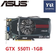 ASUS GTX550 Ti 1GB 192Bit GDDR5 Video Cards for nVIDIA Geforce GTX 550 Ti Used VGA Cards Equivalent 