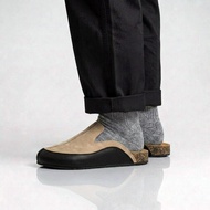 Boston Heap Beige Mules Clog Classic Sole Runo Project - Men's Birken Docmart Sandals