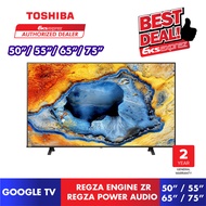 [Free Shipping] Toshiba (50"/ 55"/ 65”/ 75") 50C350NP/55C350NP/65C350NP/75C350NP  4K UHD Google TV 2