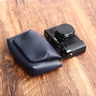 PU Leather Camera Bag Soft Case Cover For Leica DUXL X X2 For Canon SX740 G7XIII For Panasonic TZ90 
