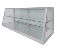 SHOP NBL ตู้ข้าวแกง 5 ฟุต // MODEL : R-0000 ดีไซน์สวย 1 ชั้นวางกระจก สินค้าขายดี ขนาด 56x150x62 Cm