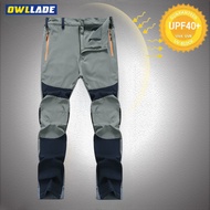 OWLLADE Tactical Cargo Hiking Cycling Fishing Pants for Men Stretchable Waterproof Quick Drying 6666