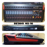 16 Channel Betavo Mx 16 Channel Professional Digital Effect Audio Mixer