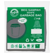 Maxonic HDPE Garbage Bags – L (20 Pcs) MG2836