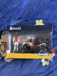 Bruder bworld ATV with Figure