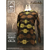 100% Cotton Blouse / Baju Batik / Blaus Batik Perempuan, Handmade Batik Terengganu by Zandra Batik -