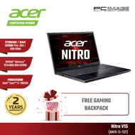 ACER NITRO V15 ANV15-51-73Z1 (I7-13620H/15.6" FHD IPS 165HZ/16G DDR5/1TB G4 SSD/RTX4060 W11H/2YW/BLACK)