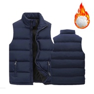 Jaket Lelaki, Kot Musim Sejuk yang Hangat untuk Lelaki, Jaket Tebal Berleher Tinggi, Jaket Tanpa Len