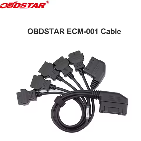 OBDSTAR ECM-001 Cable Read IMMO data, ECU Flasher for DCM6.2V MED17.5.25 MED17.5.21 ME17.5.22 EDC17C